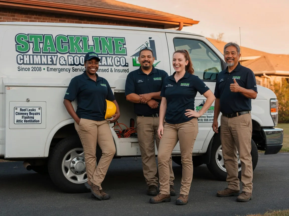 Chimney flashing repair company in Vassalboro, ME